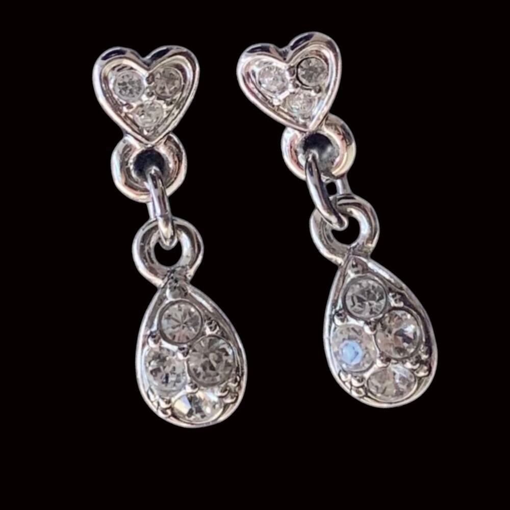 Swarovski Fit Heart Drop earrings